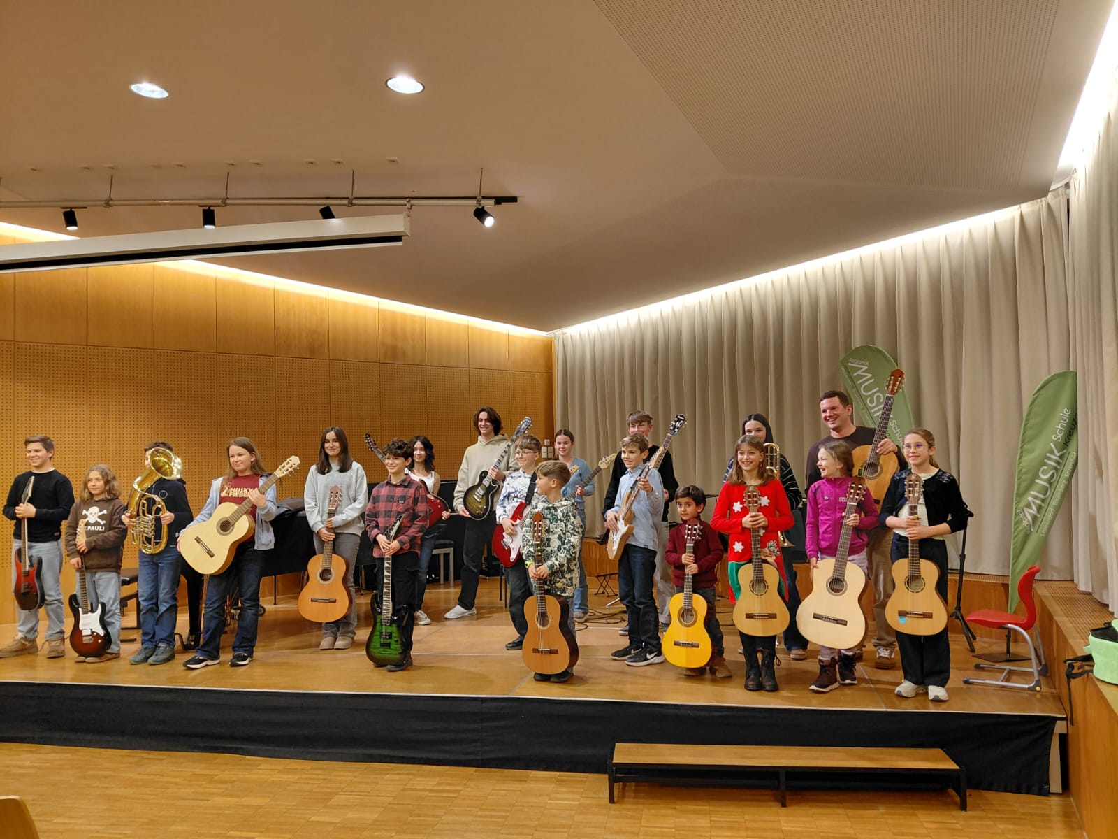 Vorspielabend (E-)Gitarre & tiefes Blech