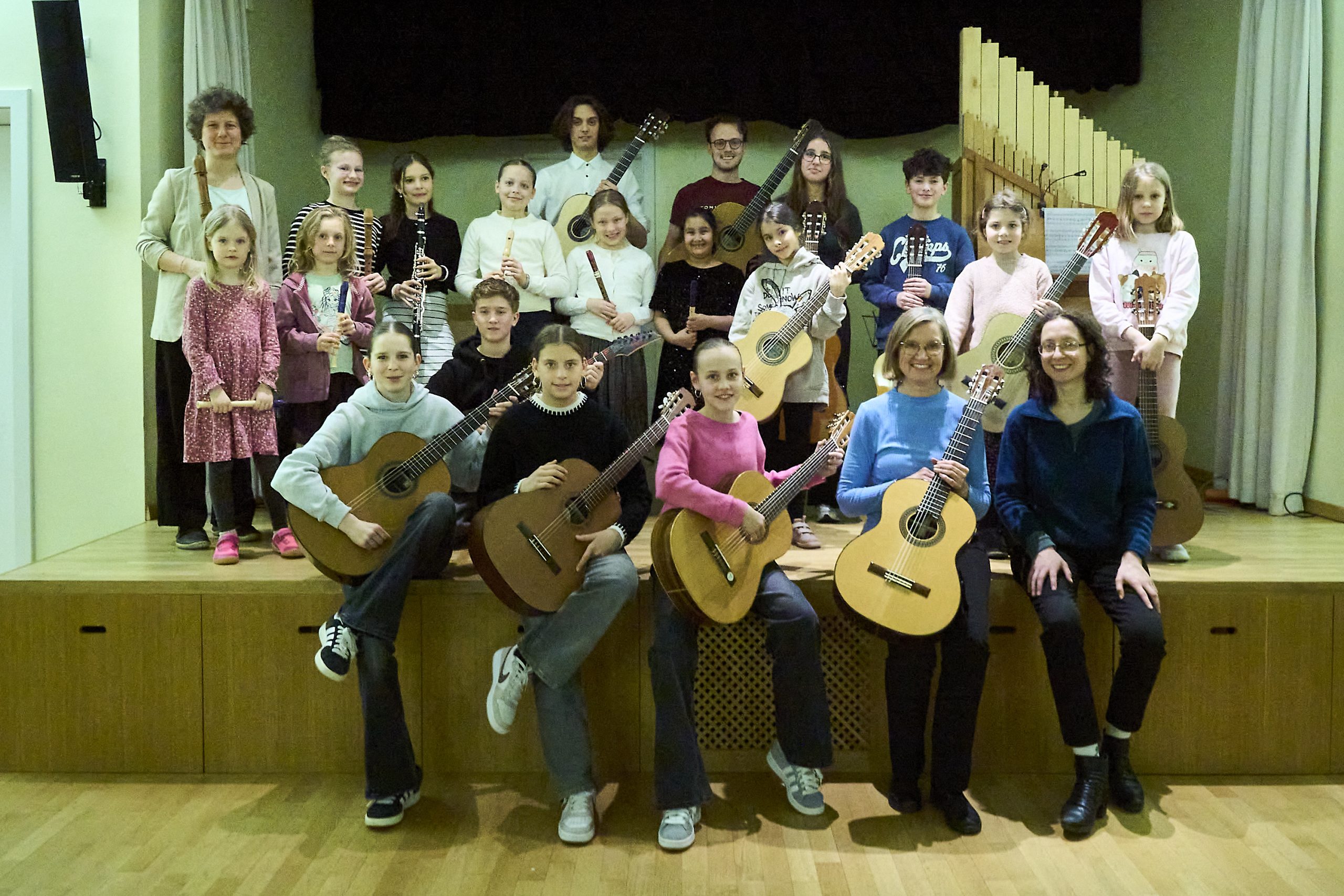 Klassenabend Festival - Tag 9 "Enzersfeld Abend" - Blockflöte, Gitarre, Orgel
