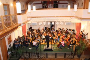 Generalprobe zu Schuberts Unvollendeter Sinfonie im Grunerhof
