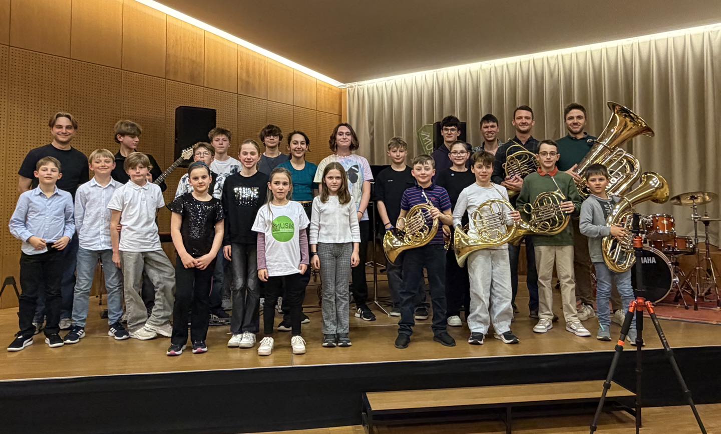 Klassenabend Festival - Tag 8 "Keys and Brass" - Horn, Tuba, Klavier