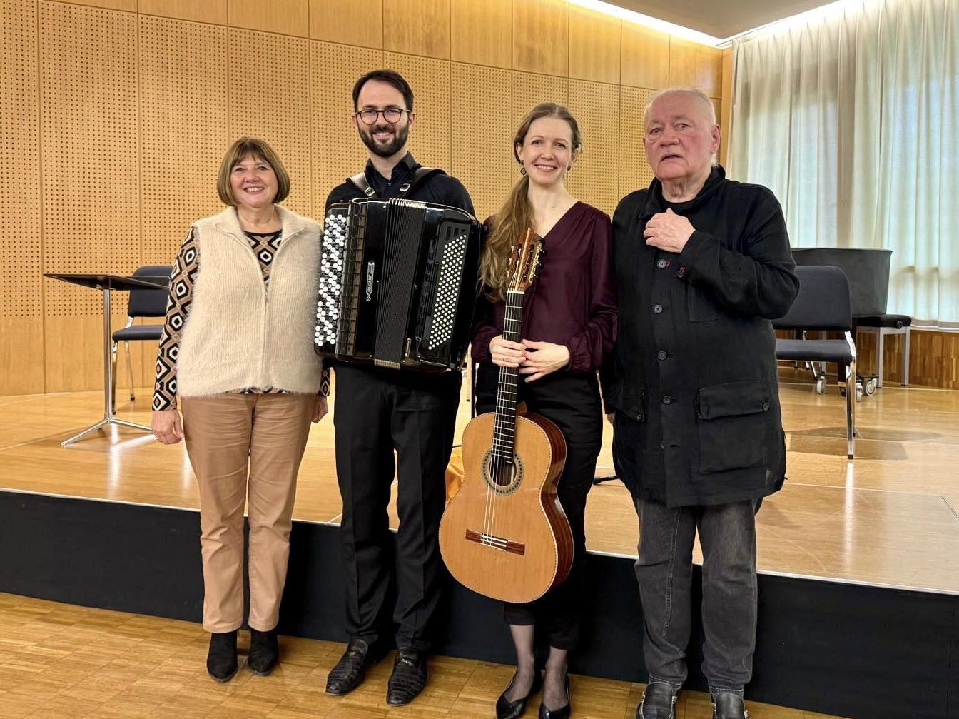 Lesung & Musik mit Otto Brusatti