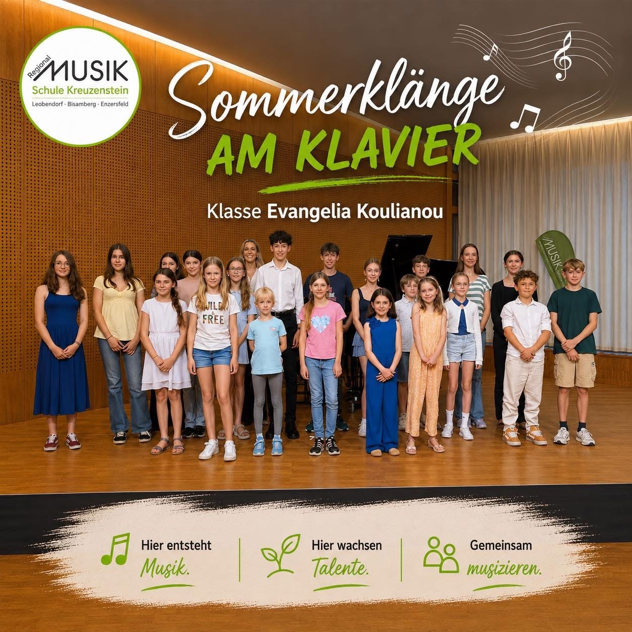 Vorspielabend "Sommerklänge" (Klavier)